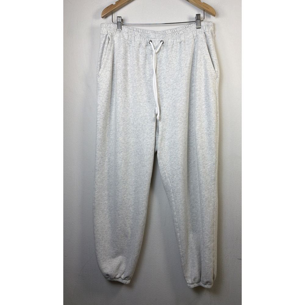 Women’s Abercrombie & Fitch Sweatpants Grey Soft A&F Collection XL lounge jogger - Picture 2 of 10